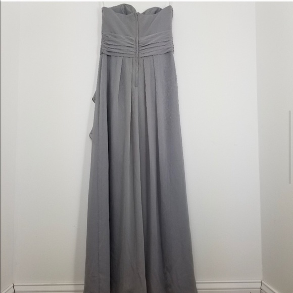 David's Bridal gown dress Mercury 2 strapless - Picture 5 of 7